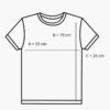 T-shirt oversize Adidas  Iconic 1963 bianca con dettagli oro, perle e strass